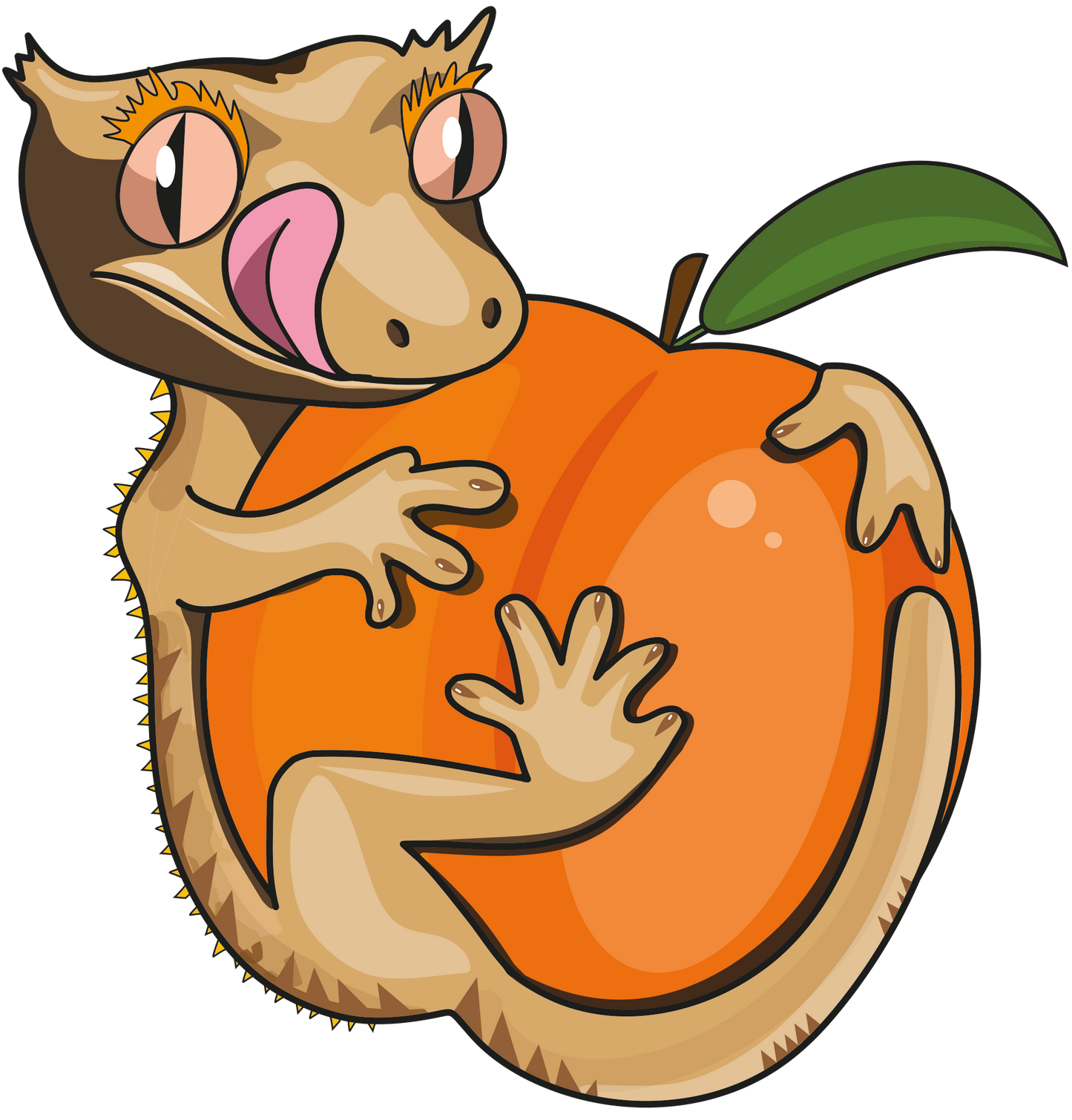 Peach Paradise Gecko Diet