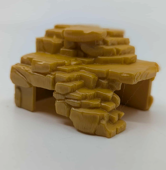 Stepped Mesa – Hide and Climb Reptile Décor