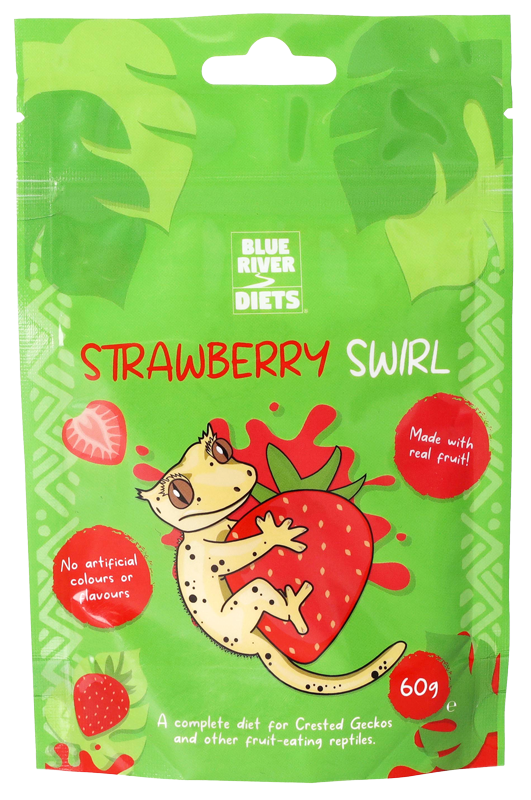 Strawberry Swirl Gecko Diet